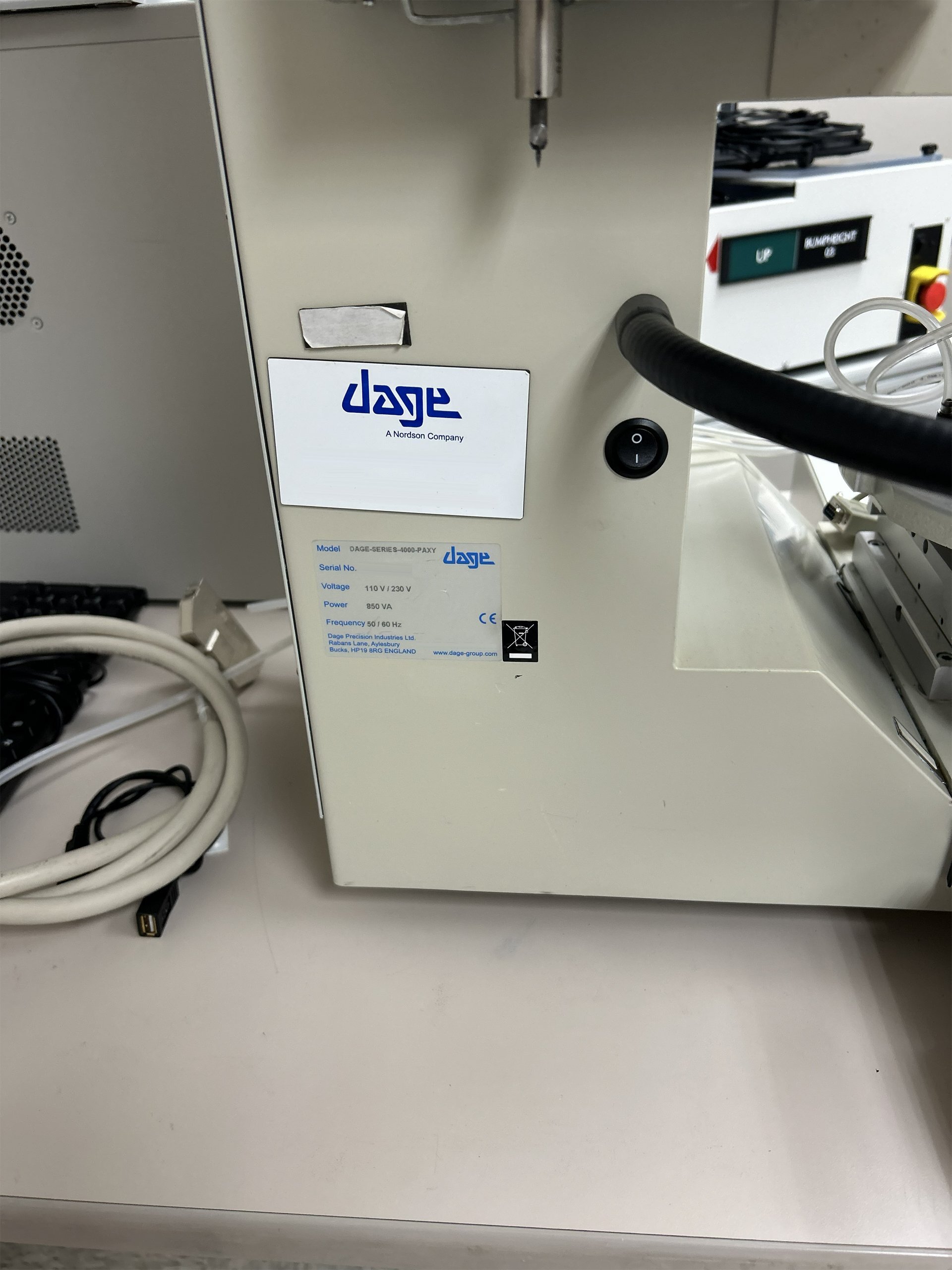 Photo Used NORDSON / DAGE Series 4000 PAXY For Sale