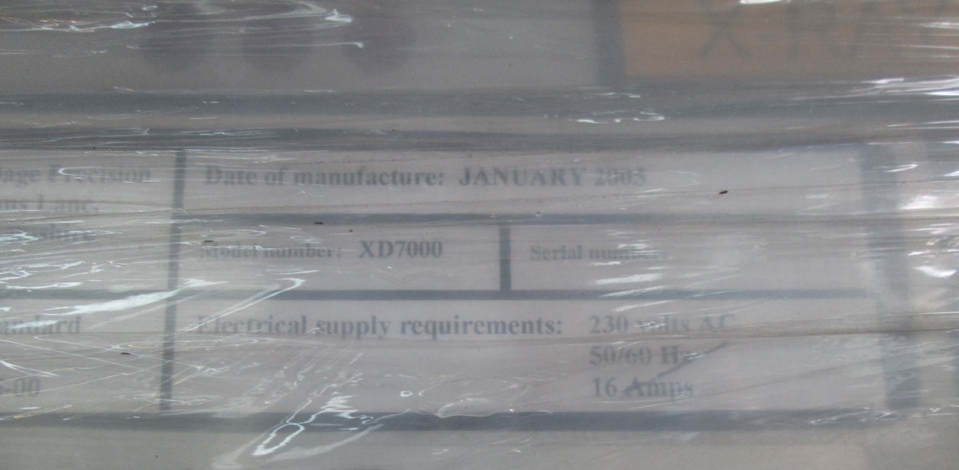 Photo Used NORDSON / DAGE XD 7000 For Sale