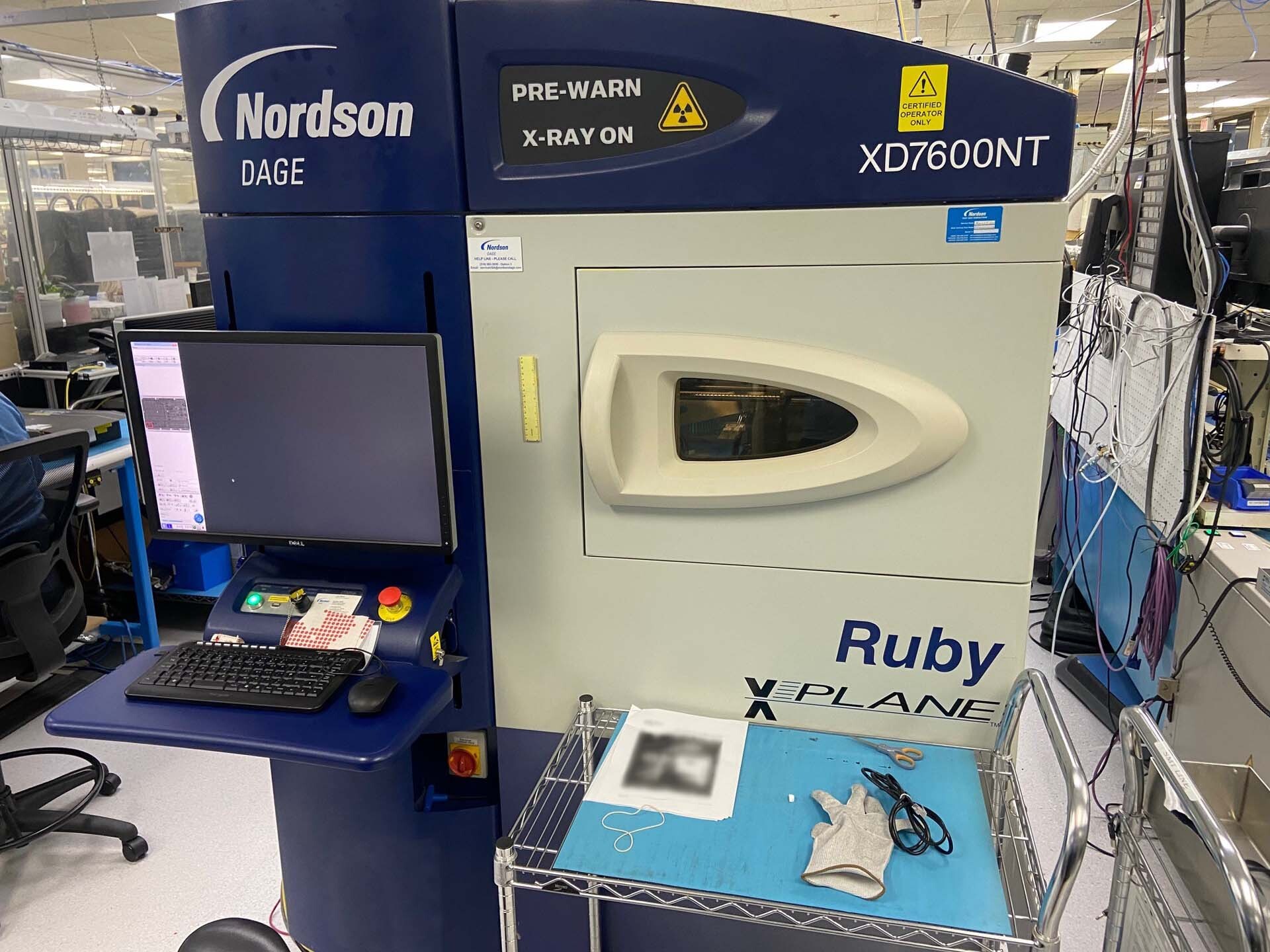图为 已使用的 NORDSON / DAGE XD 7600NT 待售