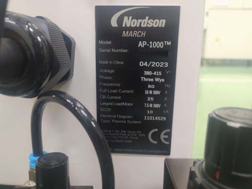 사진 사용됨 NORDSON MARCH AP-1000 판매용