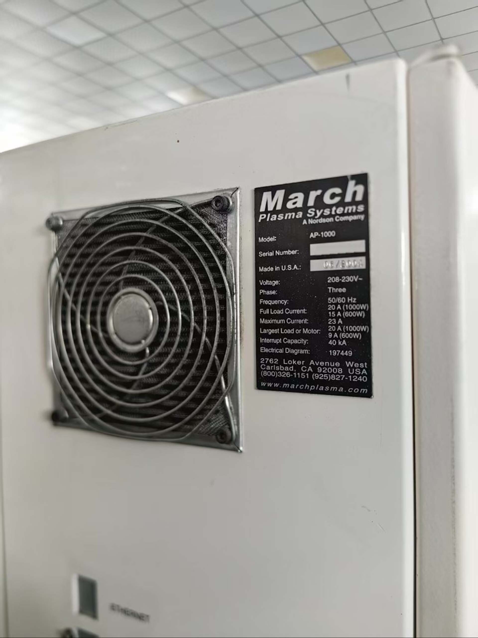 圖為 已使用的 NORDSON MARCH AP-1000 待售