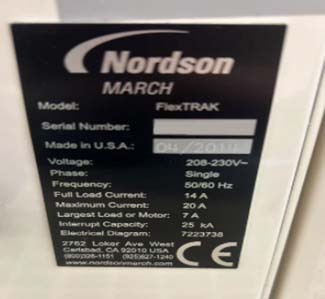 圖為 已使用的 NORDSON MARCH FlexTRAK 待售