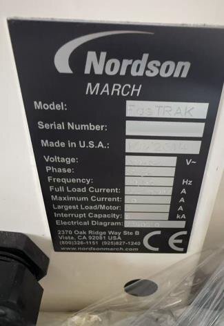 Foto Verwendet NORDSON / MARCH FasTRAK Zum Verkauf