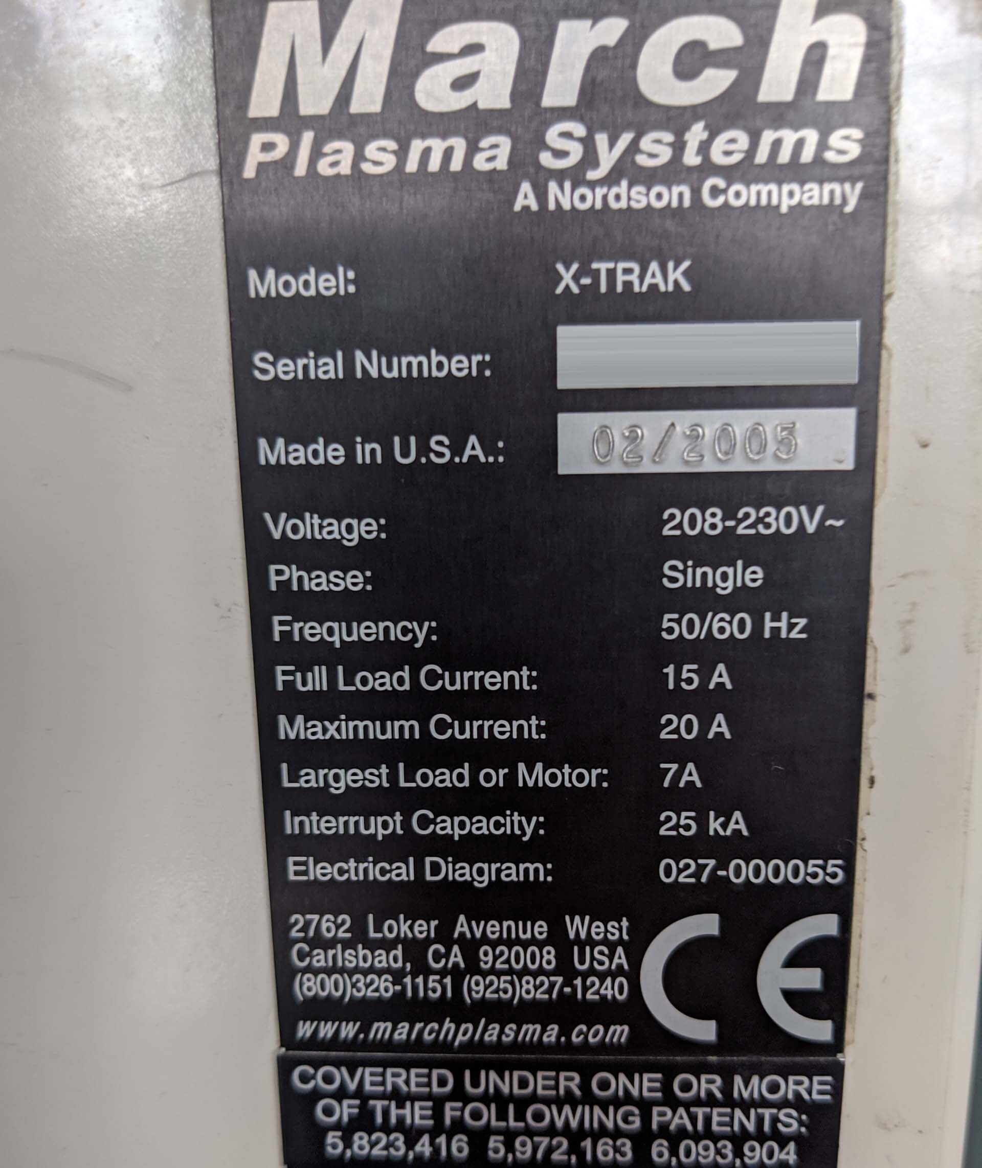 图为 已使用的 NORDSON MARCH X-TRAK 待售