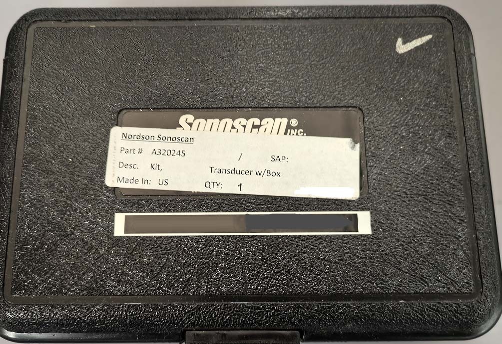 Foto Verwendet NORDSON / SONOSCAN D-9650 Zum Verkauf