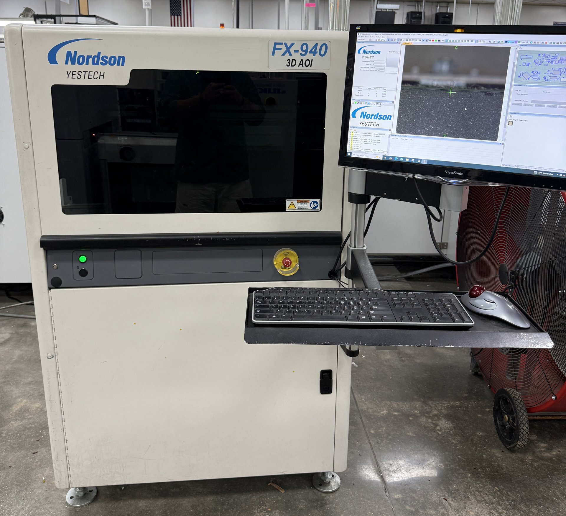 图为 已使用的 NORDSON / YESTECH FX-940 待售