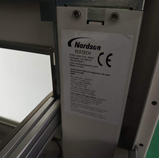 图为 已使用的 NORDSON / YESTECH FX-940 待售
