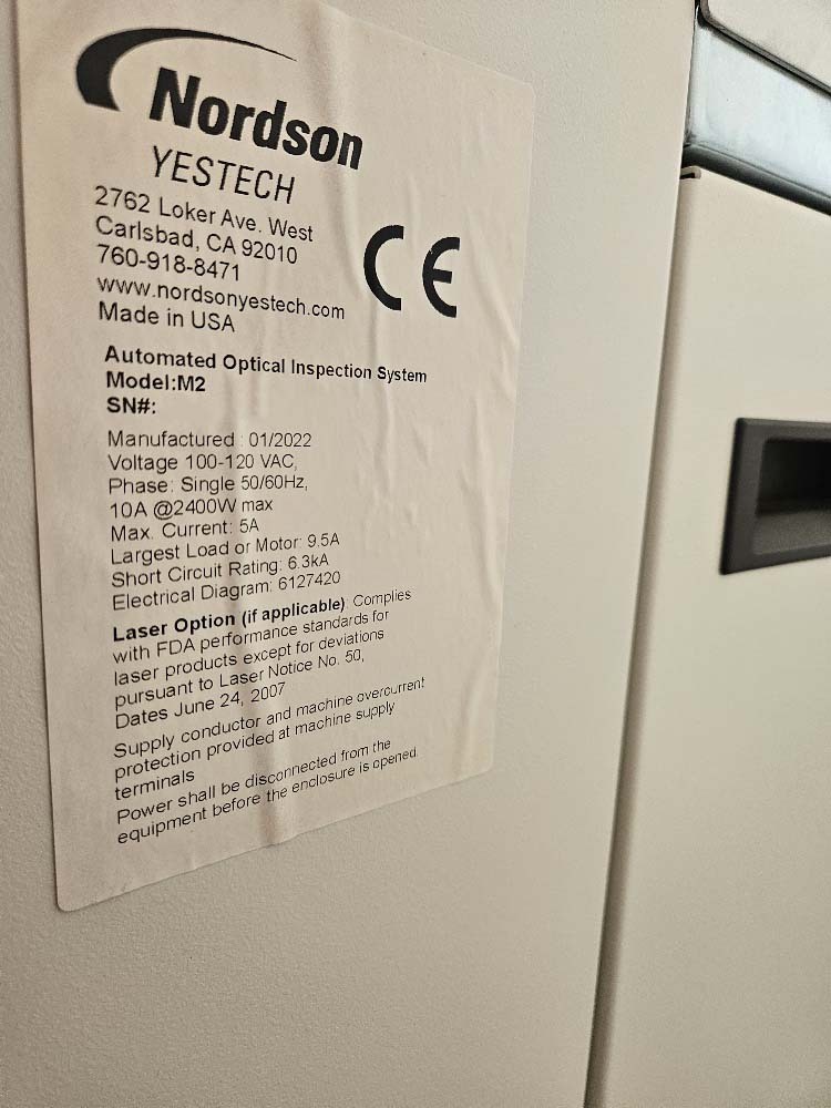 圖為 已使用的 NORDSON / YESTECH M2 待售