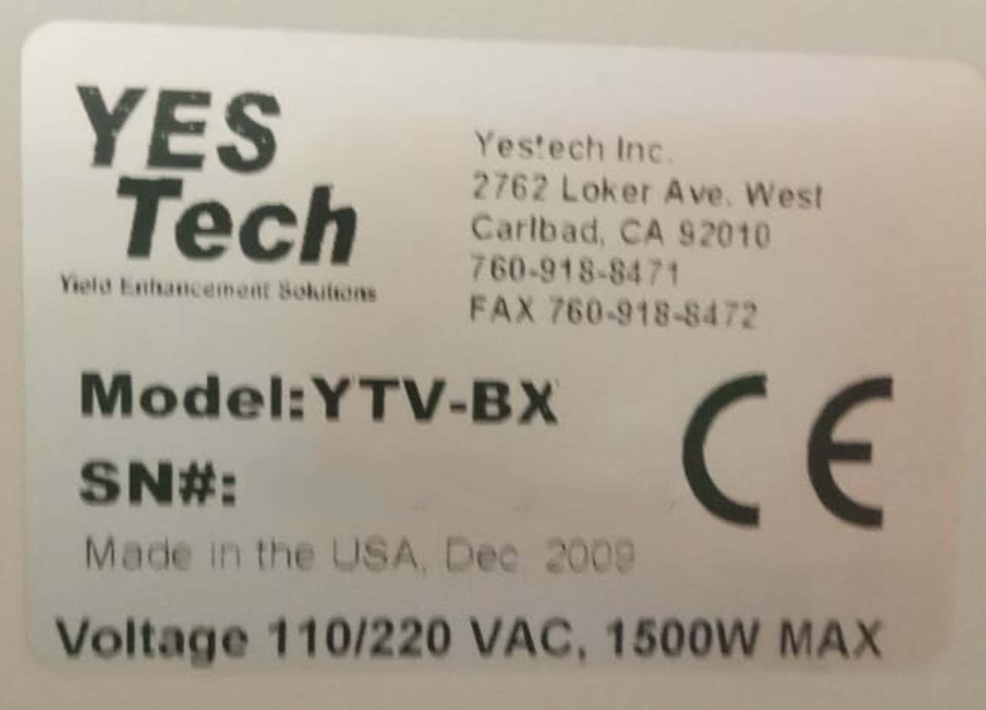 Photo Used NORDSON / YESTECH YTV-BX For Sale