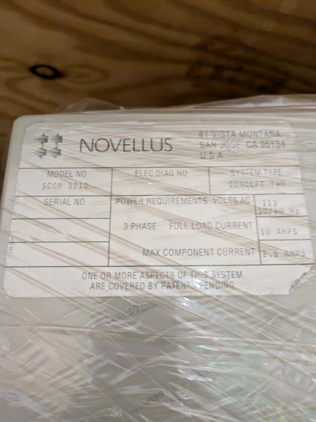 图为 已使用的 NOVELLUS C2-Speed 待售