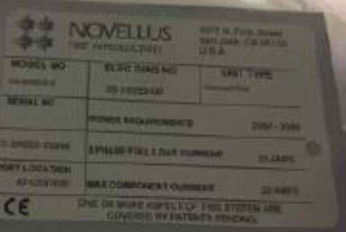 Photo Used NOVELLUS Concept 2 Dual Speed Sequel For Sale