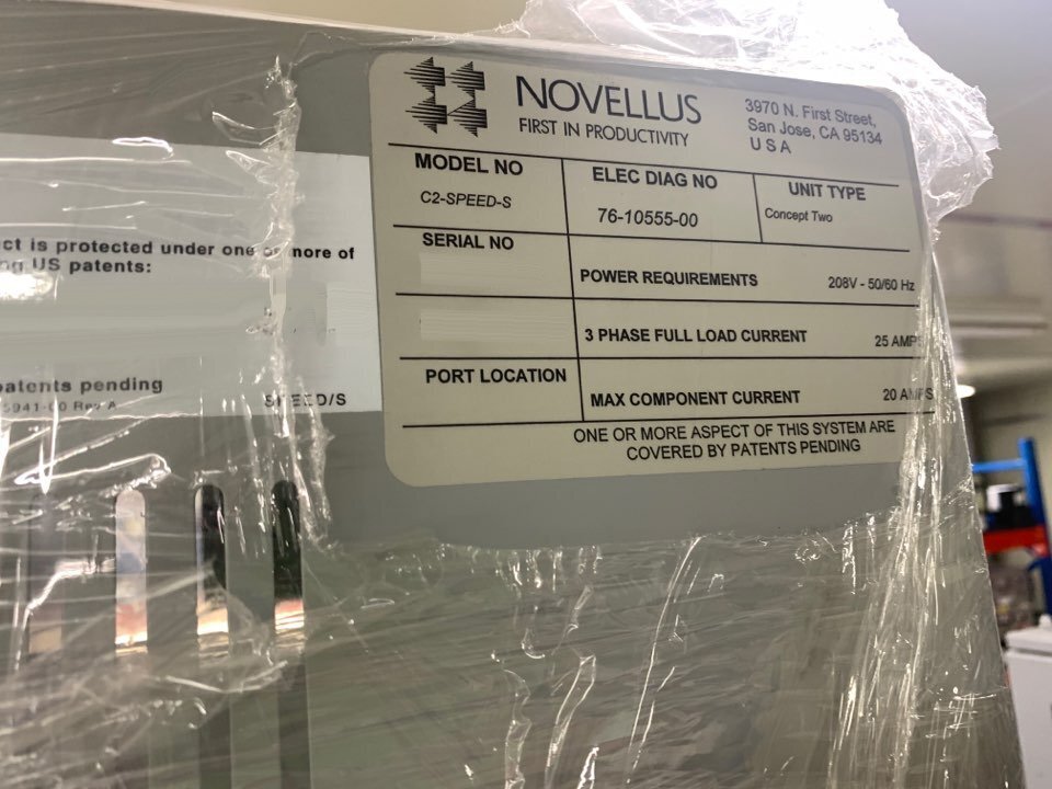 Photo Used NOVELLUS CONCEPT 2 Speed-S For Sale