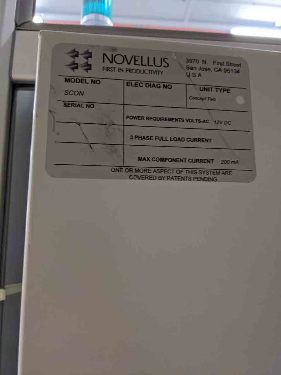 Photo Used NOVELLUS CONCEPT 2 Speed For Sale