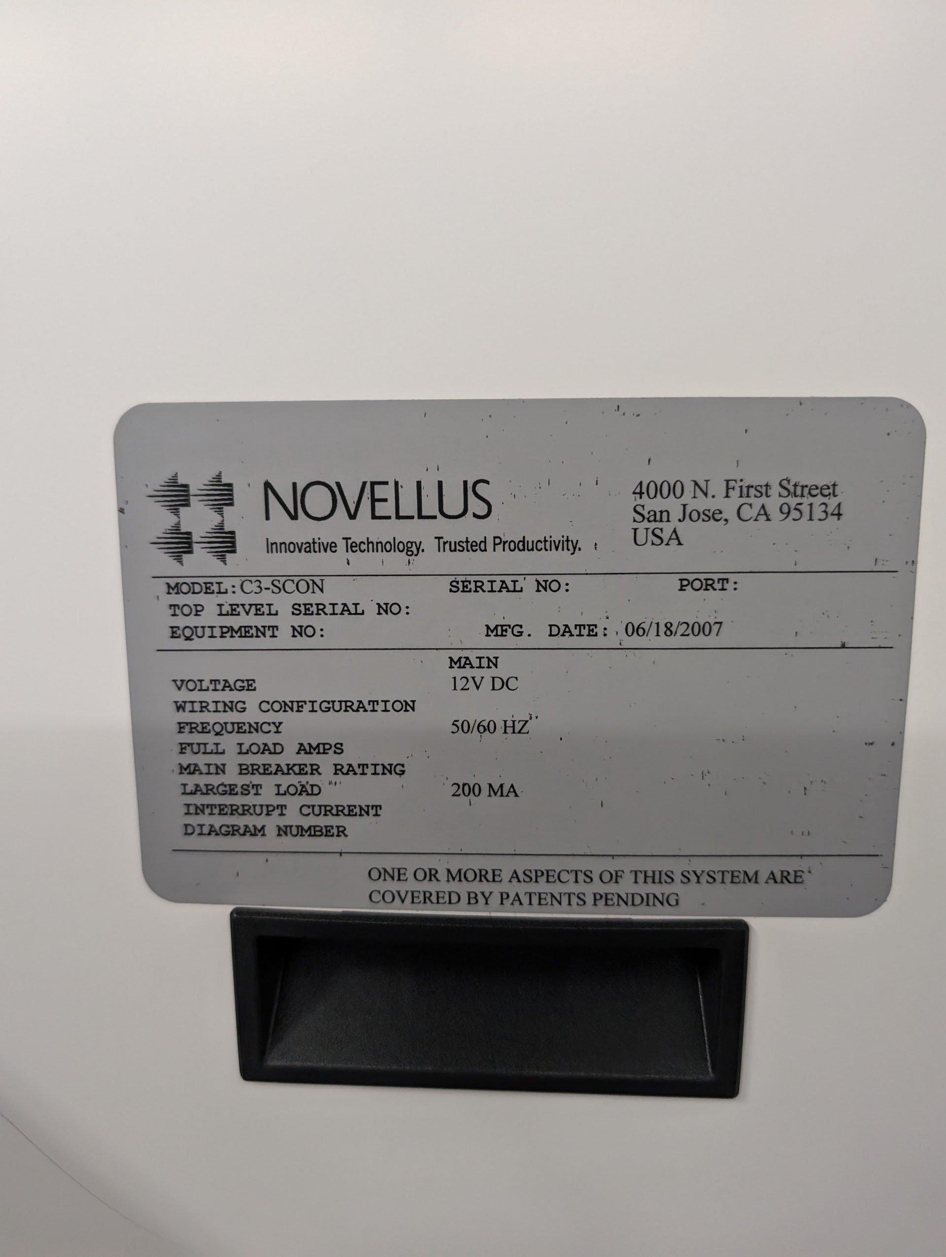 사진 사용됨 NOVELLUS Concept 3 Altus 판매용