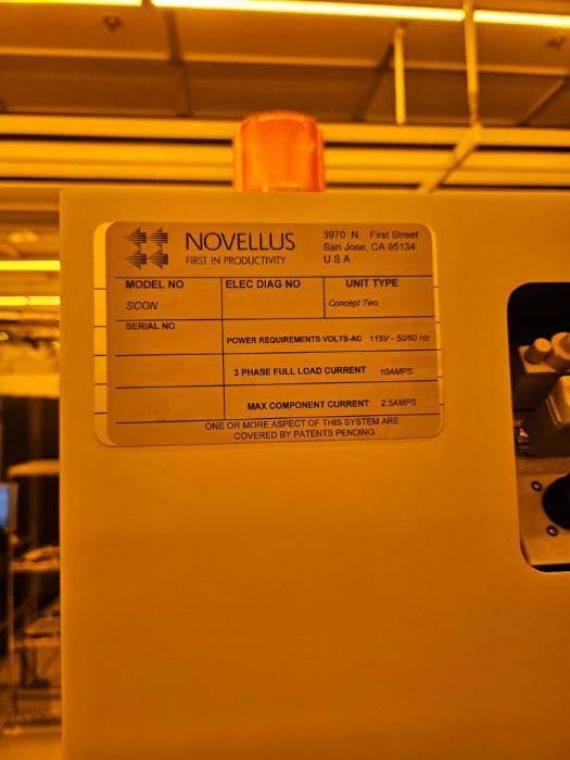 Foto Verwendet NOVELLUS Altus C2 Zum Verkauf