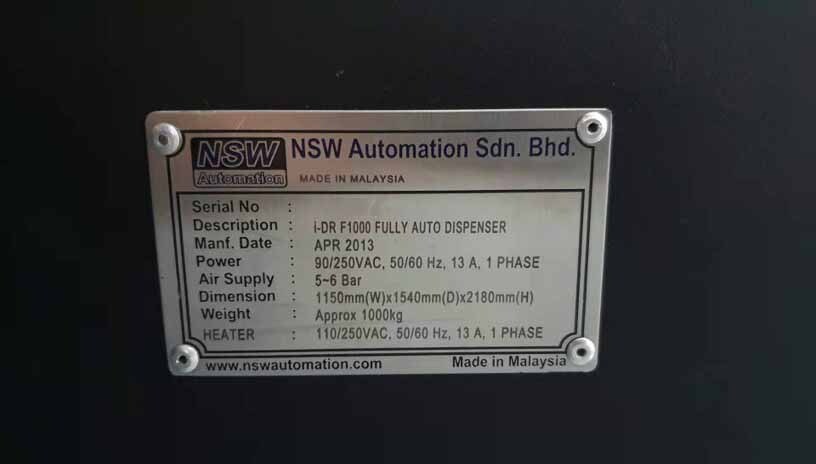 Photo Utilisé NSW AUTOMATION i-DR F1000 À vendre