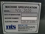 Photo Used NTS NSL-2020 For Sale