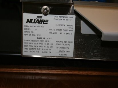 NUAIRE 425-400 #9003342