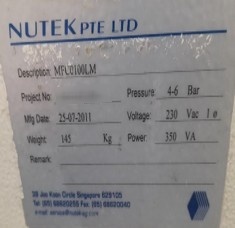 사진 사용됨 NUTEK MFC0100LM 판매용