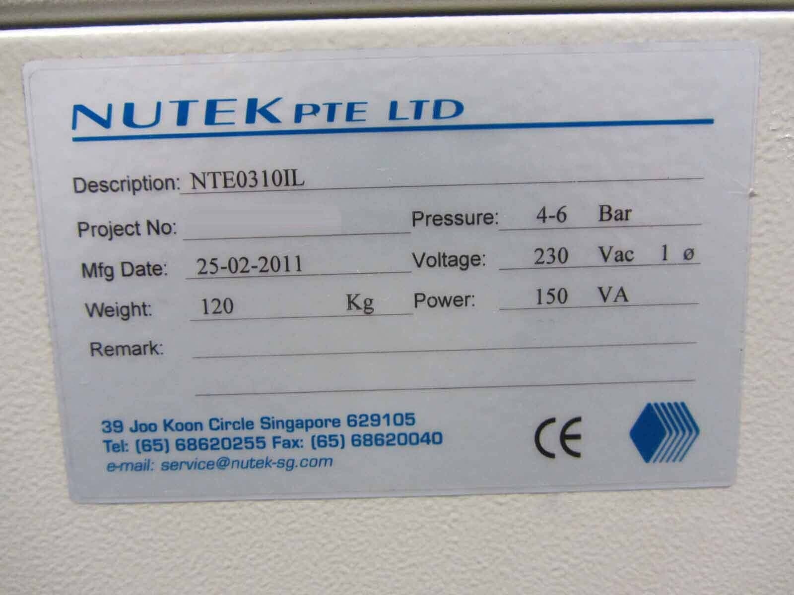 Photo Used NUTEK NTE03101L For Sale
