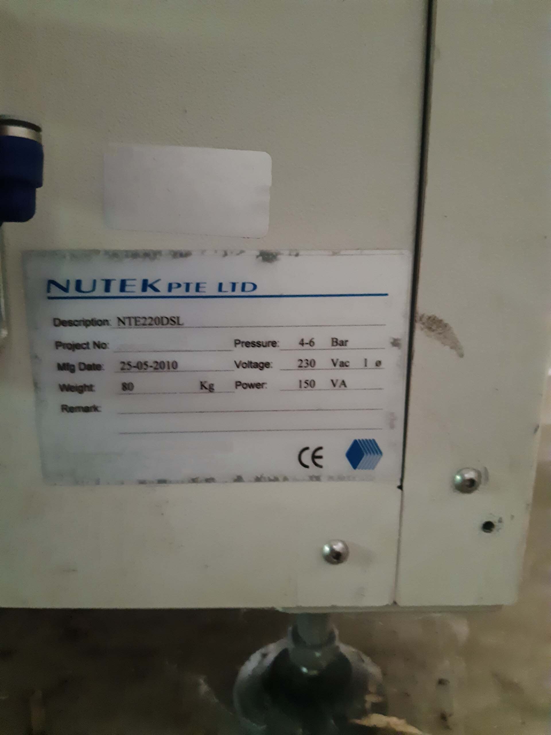 圖為 已使用的 NUTEK NTE220DSL 待售