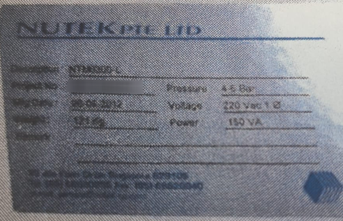 Photo Utilisé NUTEK NTM 0300L À vendre