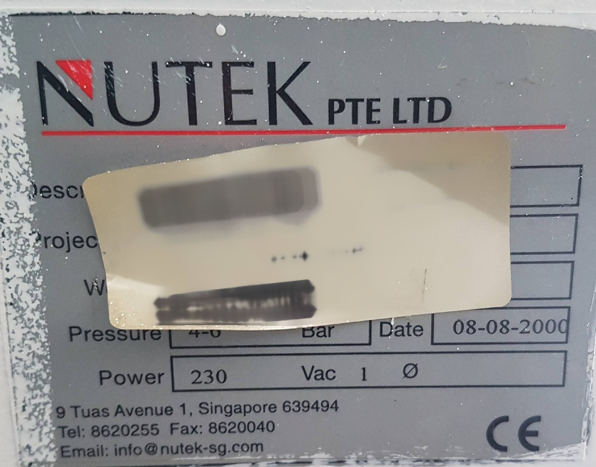Foto Verwendet NUTEK NTM 110P Zum Verkauf