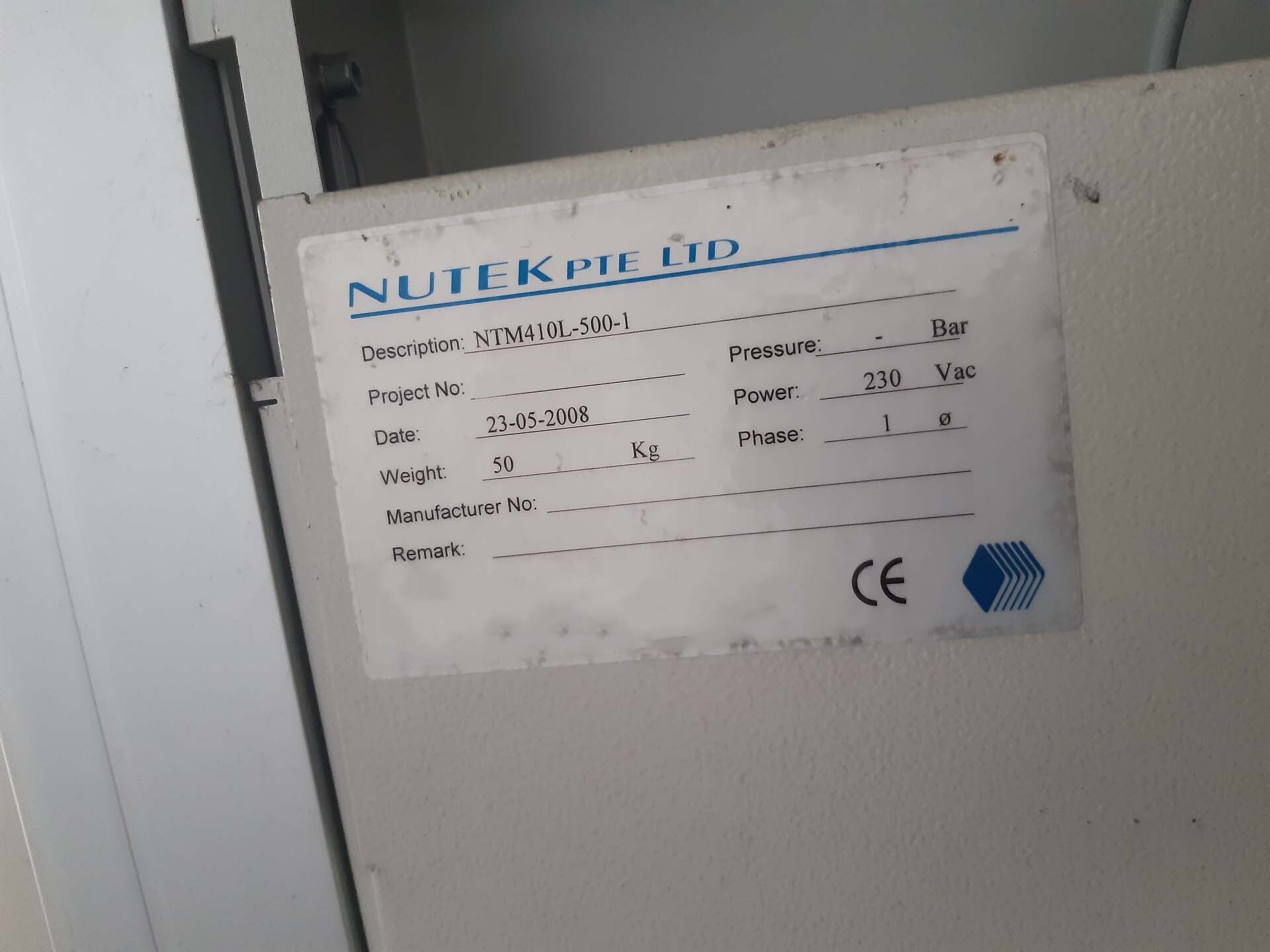 Foto Verwendet NUTEK NTM 410L-500-1 Zum Verkauf