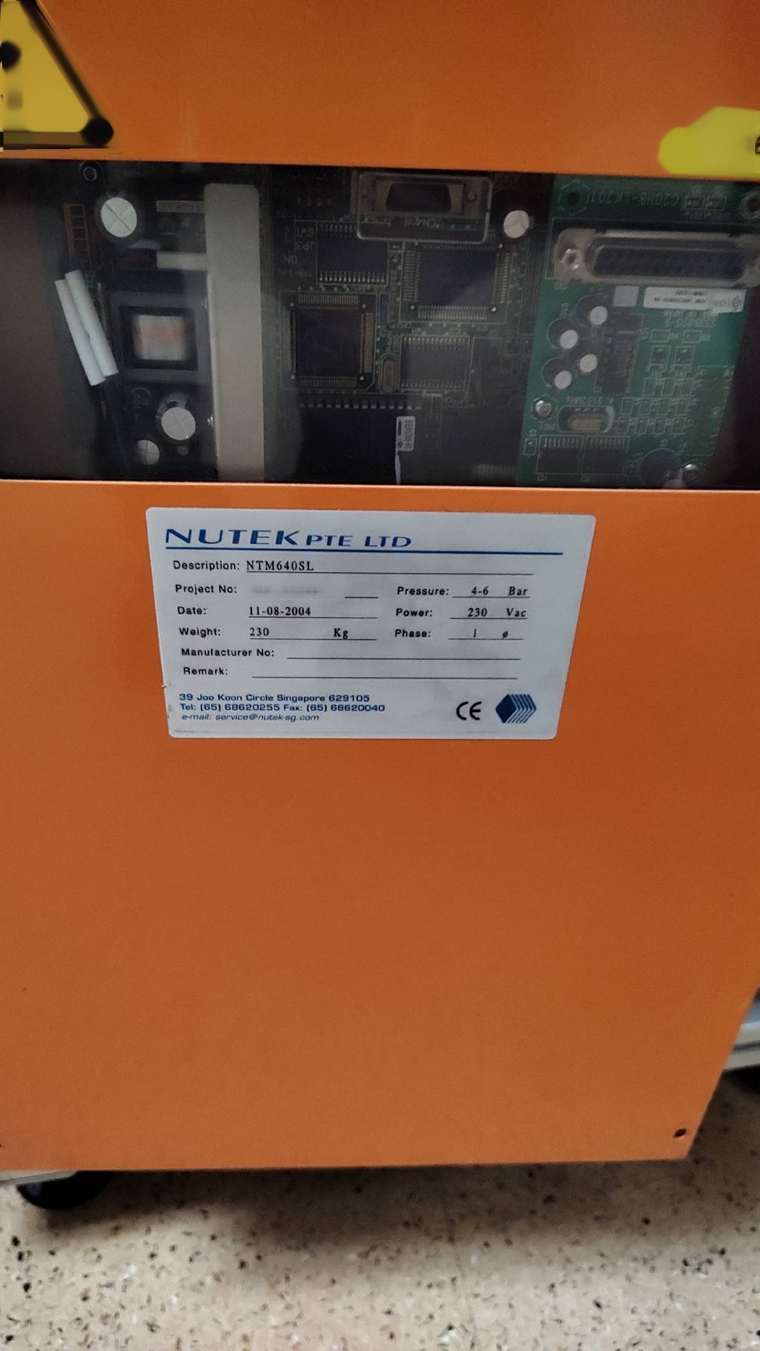 フォト（写真） 使用される NUTEK NTM 640SL 販売のために