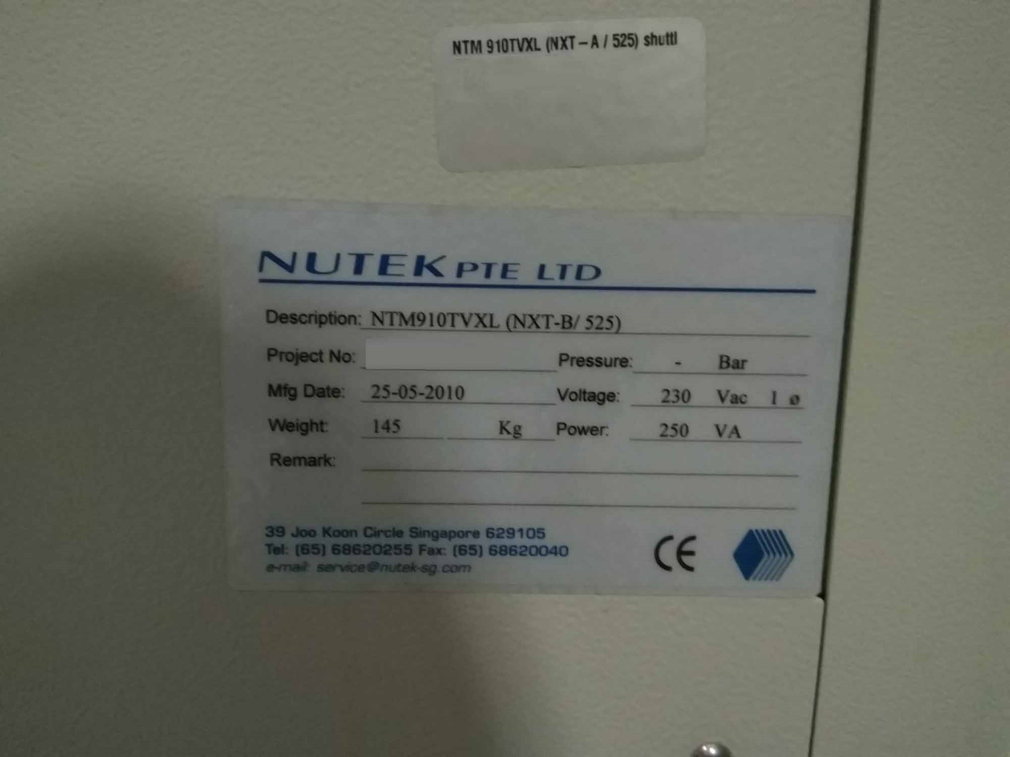 Photo Used NUTEK NTM 910TVXL For Sale