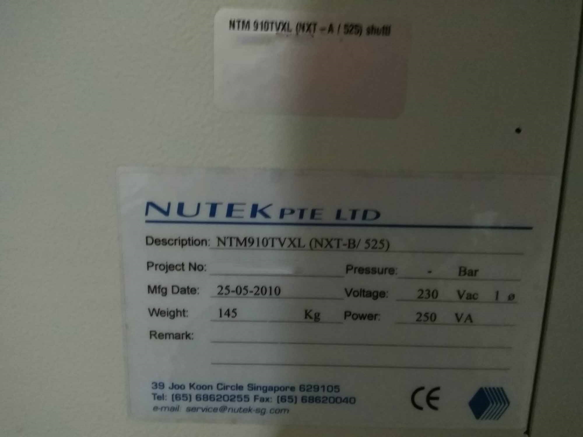 Photo Used NUTEK NTM 910TVXL For Sale