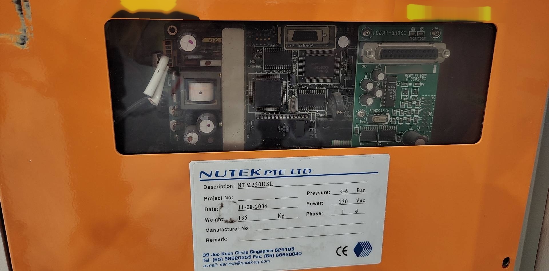 Foto Verwendet NUTEK NTM 220 DSL Zum Verkauf