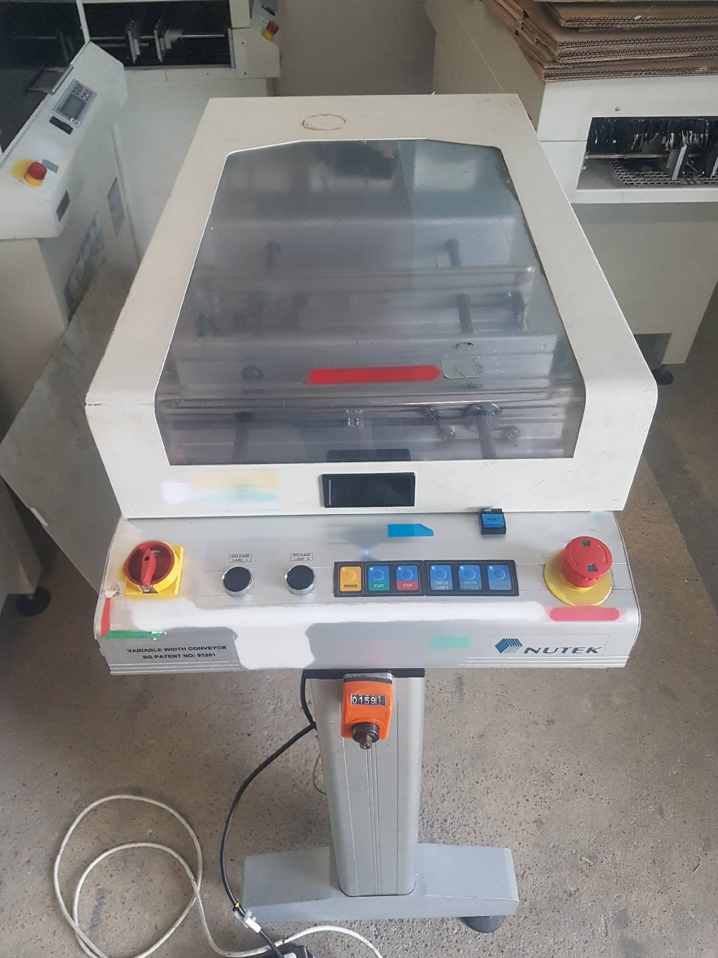 圖為 已使用的 NUTEK NTM410DT-500-1 待售