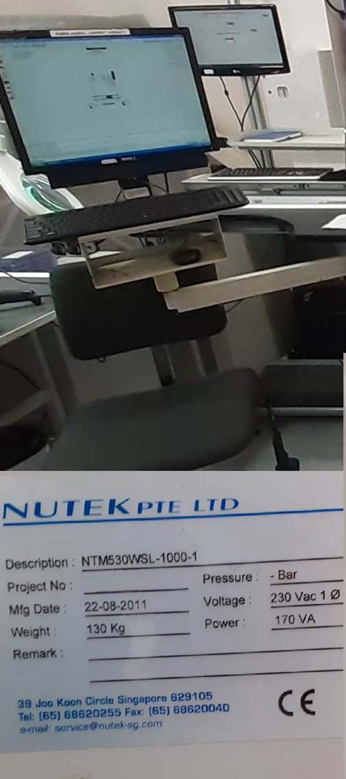 圖為 已使用的 NUTEK NTM 530WSL-1000-1 待售