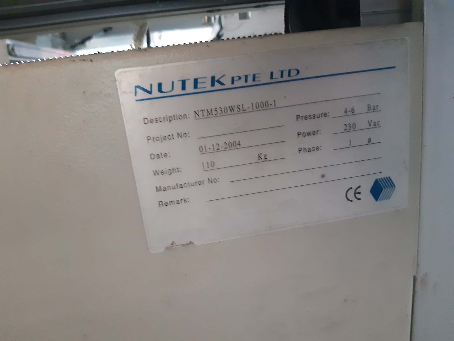 圖為 已使用的 NUTEK NTM 530WSL-1000-1 待售