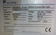 圖為 已使用的 NUTEK NTM 530WSM-2000-4 待售