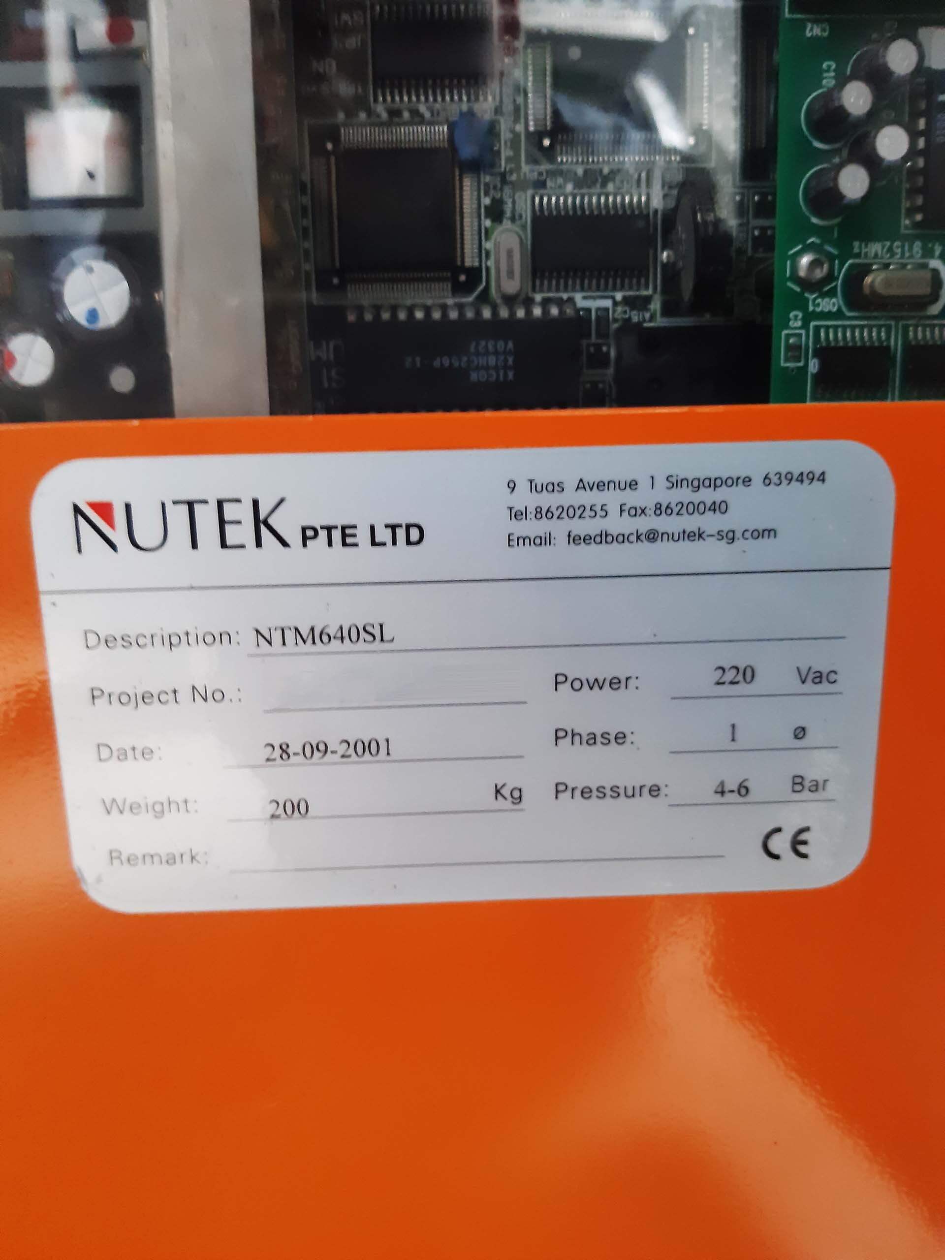 Foto Verwendet NUTEK NTM 640SL Zum Verkauf