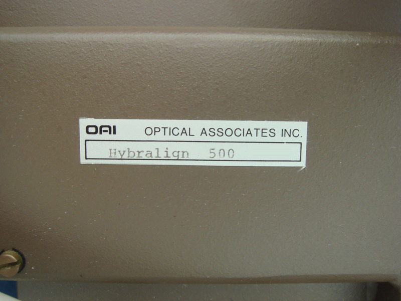 Photo Used OAI HYBRALIGN 500 For Sale