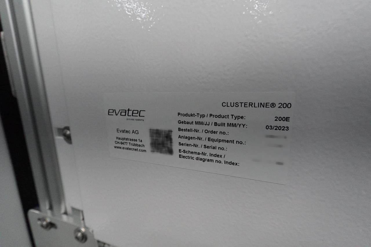 图为 已使用的 OERLIKON / BALZERS / EVATEC Clusterline 200E 待售