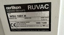 フォト（写真） 使用される OERLIKON LEYBOLD Ruvac WSU1001 H 販売のために