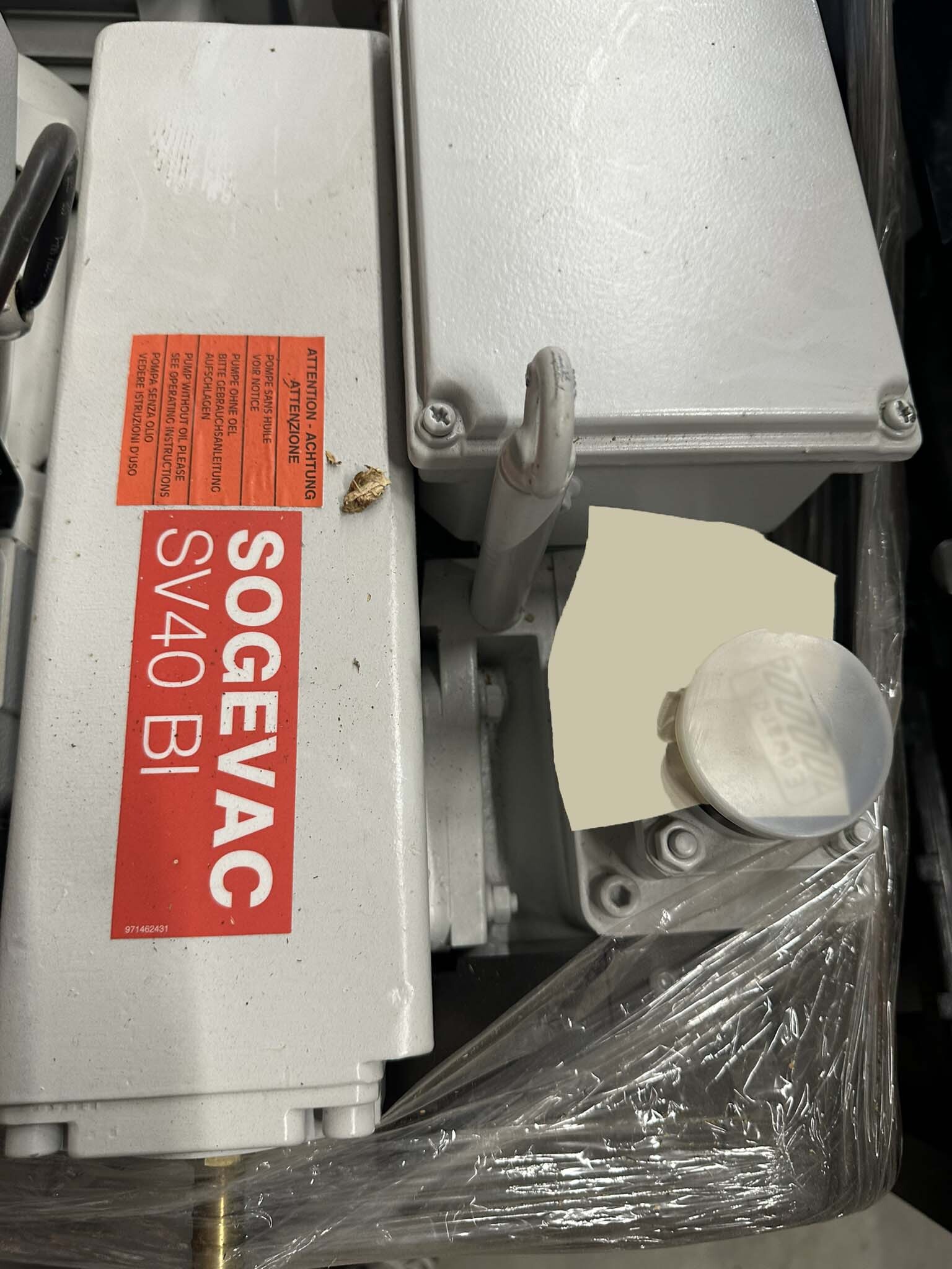 フォト（写真） 使用される OERLIKON LEYBOLD Sogevac SV40-SV65 BIFC 販売のために