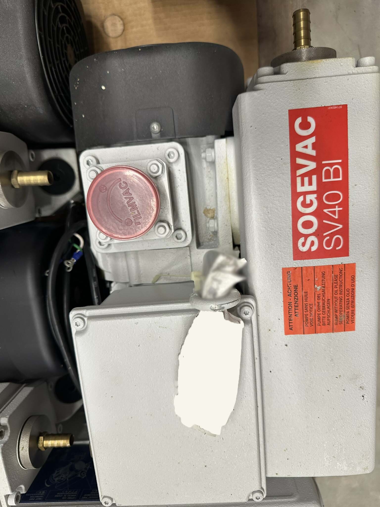 フォト（写真） 使用される OERLIKON LEYBOLD Sogevac SV40-SV65 BIFC 販売のために
