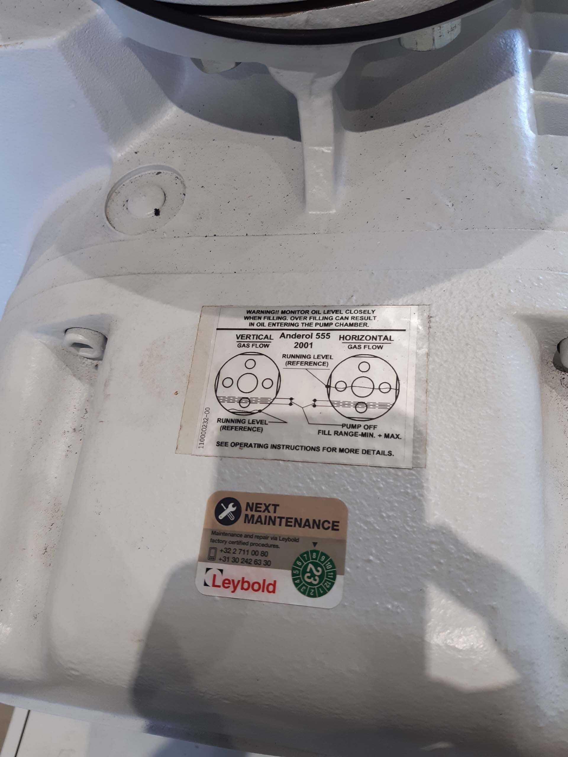图为 已使用的 OERLIKON LEYBOLD Sogevac SV630B 待售