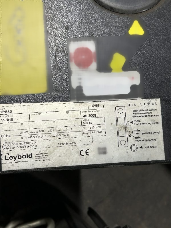 图为 已使用的 OERLIKON / LEYBOLD SP 630 待售