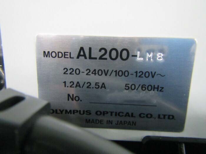 Photo Used OLYMPUS AL200-LM8 / MX50A-F For Sale