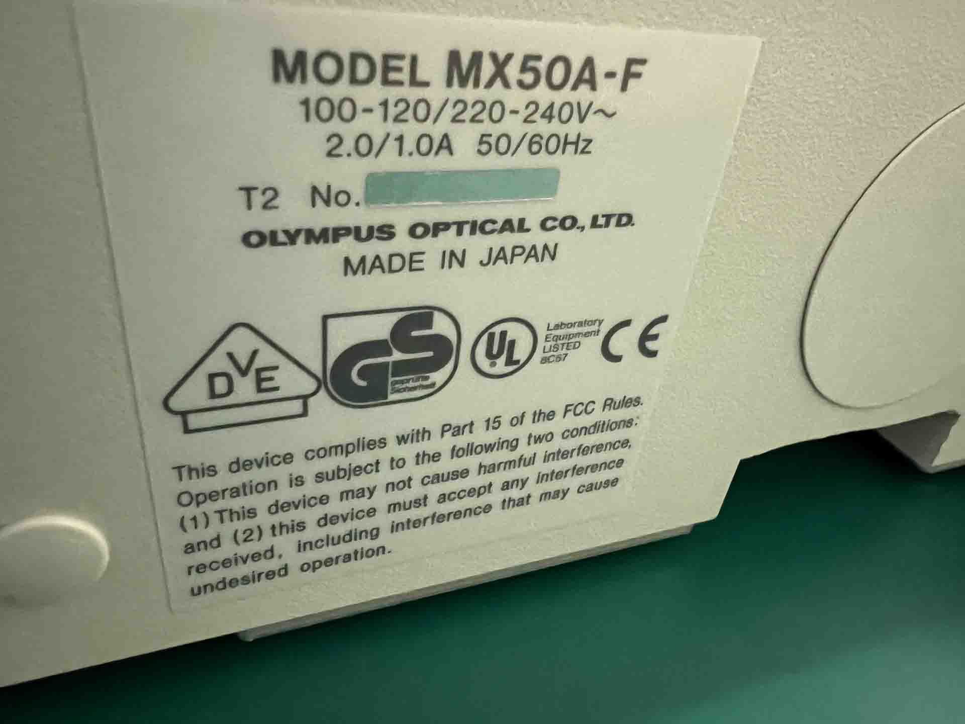 사진 사용됨 OLYMPUS MX50A-F 판매용