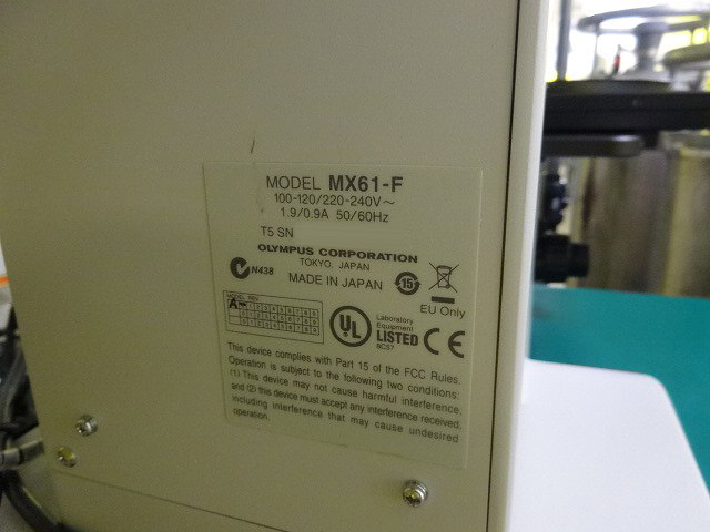 圖為 已使用的 OLYMPUS MX61-F 待售