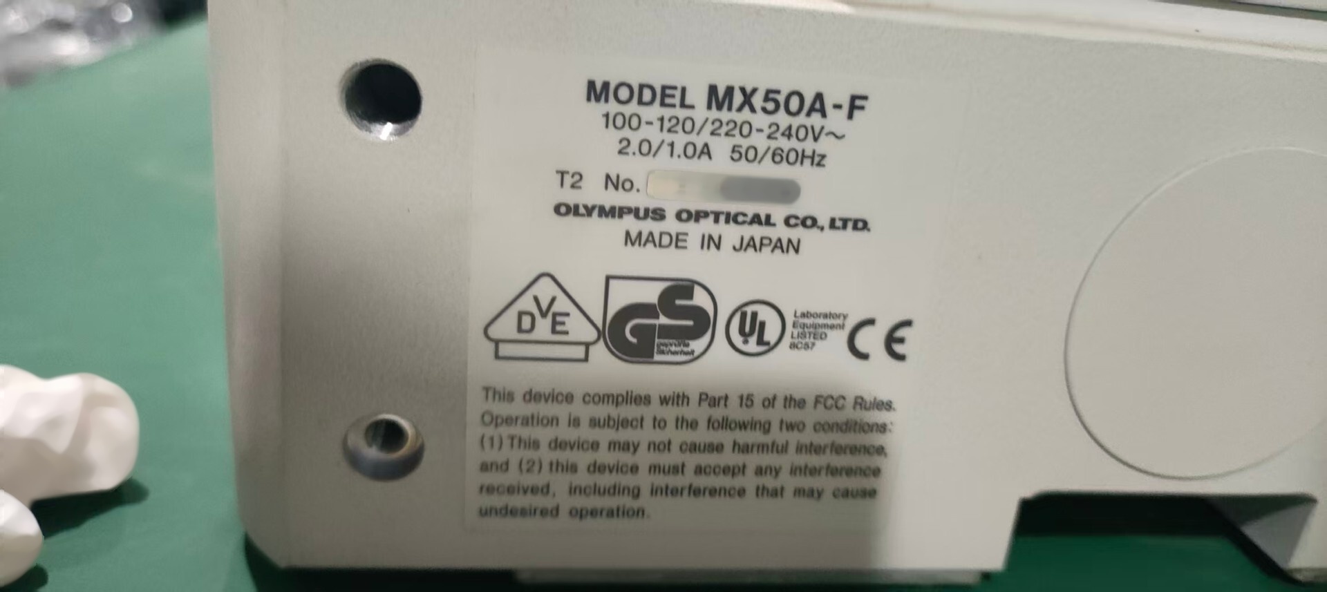 圖為 已使用的 OLYMPUS MX50A-F 待售