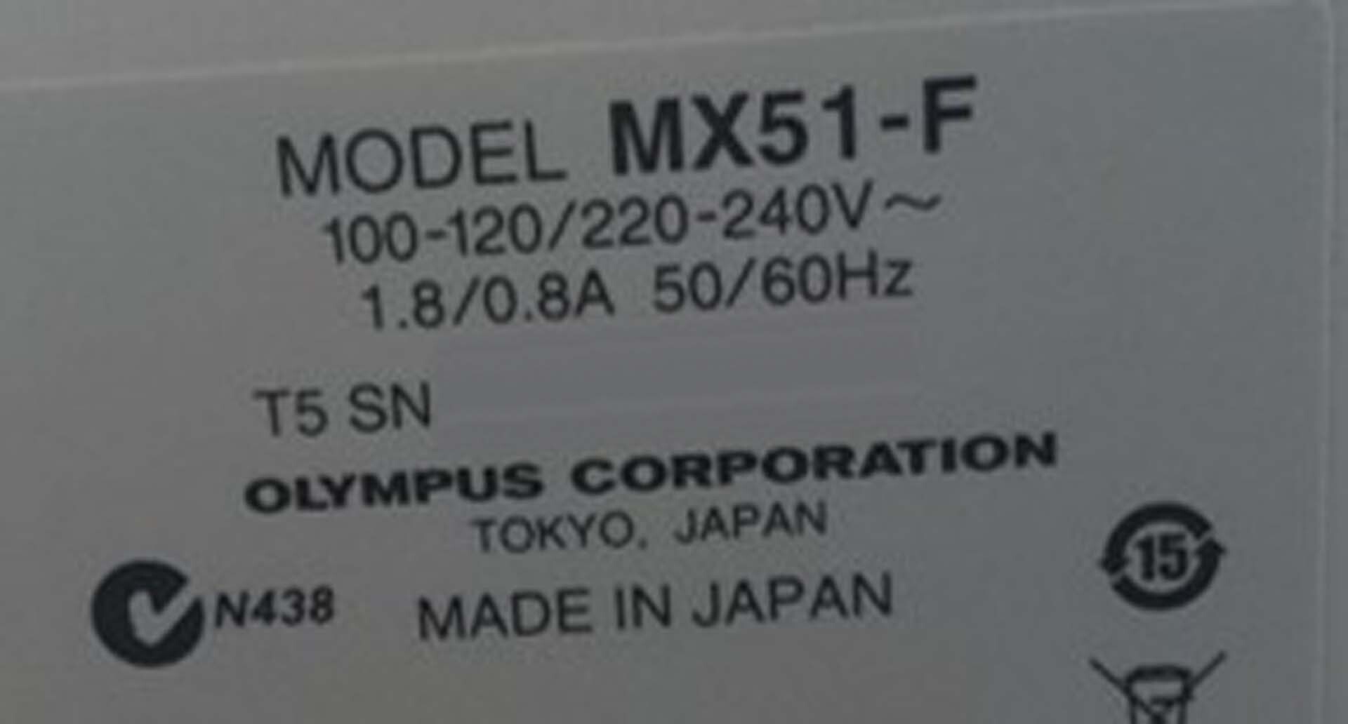 사진 사용됨 OLYMPUS MX51-F 판매용