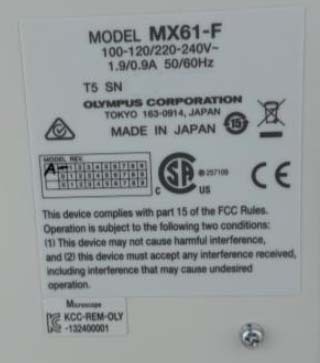 图为 已使用的 OLYMPUS MX61 待售
